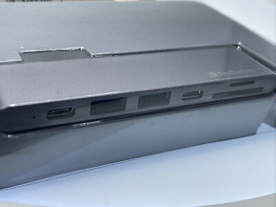 Verbatim Computer Hub, Dual Type-C with HDMI Port Hub Adapter