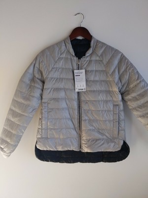 Athleta Reversawarm Down Jacket In Blue 