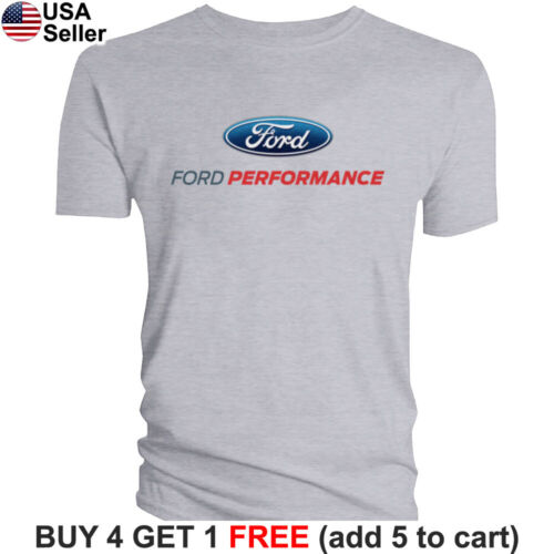 T-shirt Ford Performance sportiva Mustang GT ST Cobra Racing F150 F-150 camion BFD03 - Foto 8 di 20