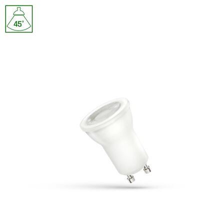 LED GU10 MR11 4W = 40W 350lm 230V Reflektor 45° Kaltweiß 6000K