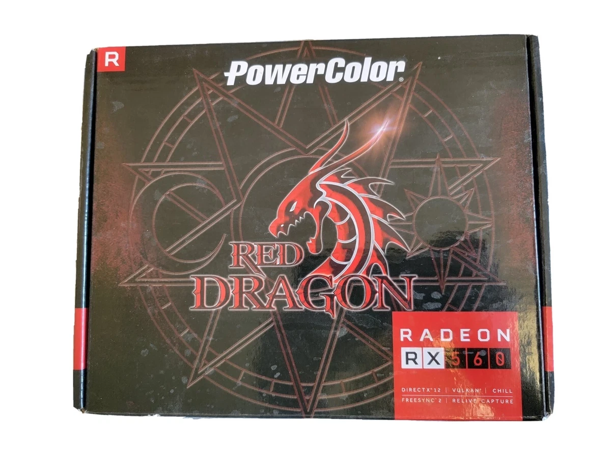 PowerColor RX 560 4gb box only