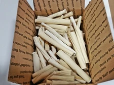 American Buffalo Rawhide 6" Twists  | 3 Lbs Bulk. | 100% Natural Dog Chews