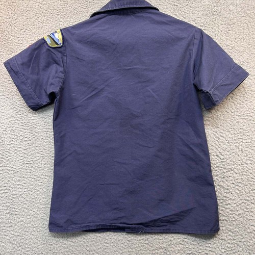 BSOA Boy Scouts Troop Shirt Button Up Shirt Boys Size Medium Tennessee Patch - Picture 10 of 11