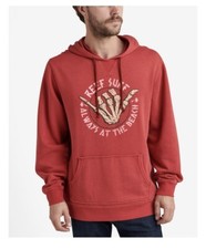 Reef Size Large Beacon French Terry Pullover Hoodie Men's