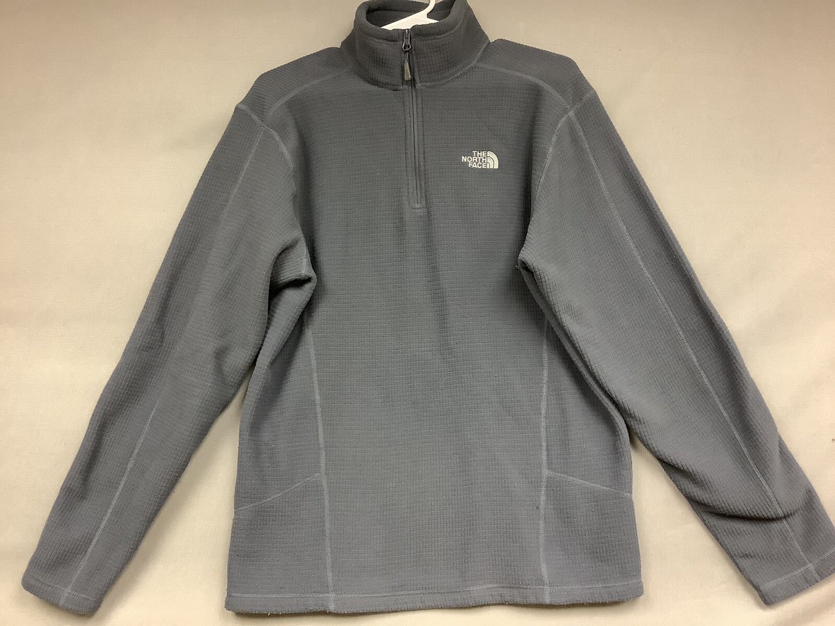 THE NORTH FACE★25SS★WAFFLE L/S R/TEE_NT7TR02 The North Face Waffle Knit Men's Medium Fleece Quarter Zip