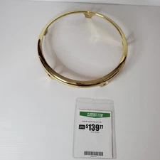 Comfort Curve II 2 Requinto Rim Drum Bongo Gold Toned Metal New