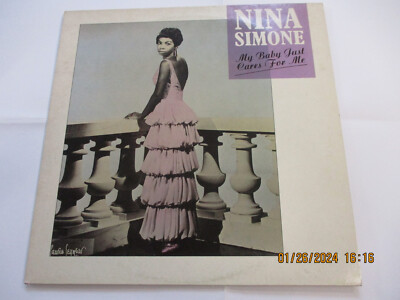 NINA SIMONE - MY BABY JUST CARES FOR ME - 12'' VINYL EX/EX 1987