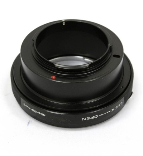 Nikon F mount G AF-S lens to Micro 4/3 MFT mount adapter OM-D E-M5 II M10 GH5 G8 - Picture 2 of 2