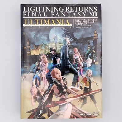 Lightning Returns Final Fantasy XIII Ultimania Guide Book 2013 PS3 Xbox 360