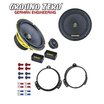 Ground Zero Auto SPL Lautsprecher System 16,5cm für Subaru Forester ab 2015