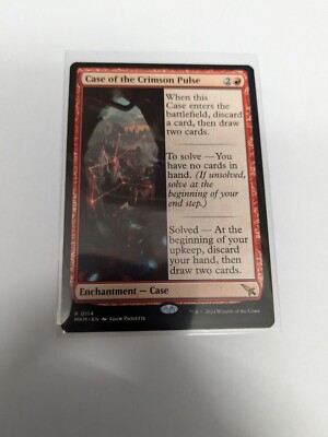 MTG Magic The Gathering Case of the Crimson Pulse Murders at Karlov Manor R 0114