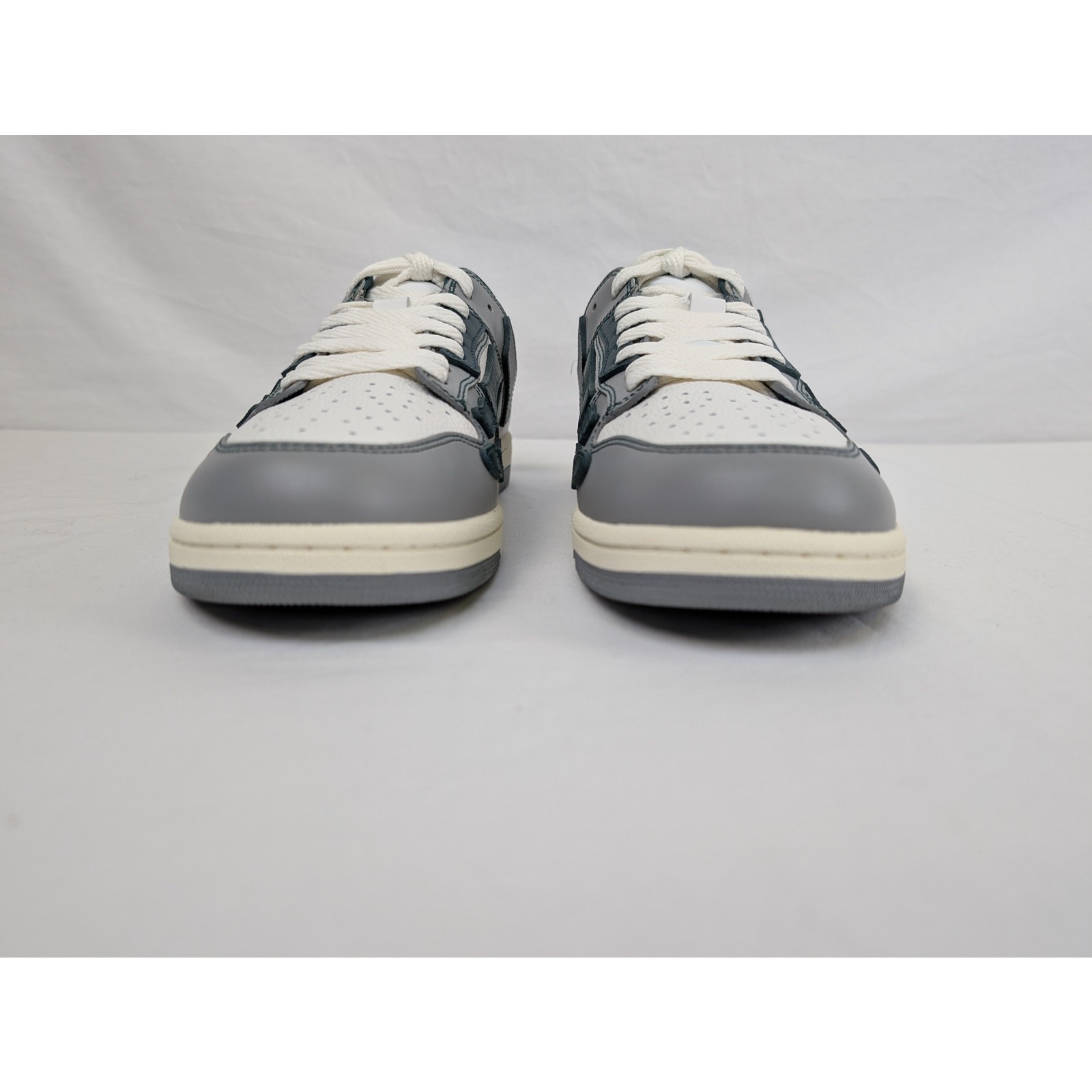 Amiri Varsity Skel Skeleton Top Low Sneakers in Evergreen BNWB 46 image 9