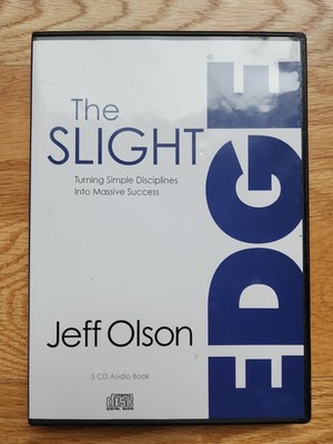 The Slight Edge Audiobook 3 CD Set   Jeff Olson - Motivational Self-Help