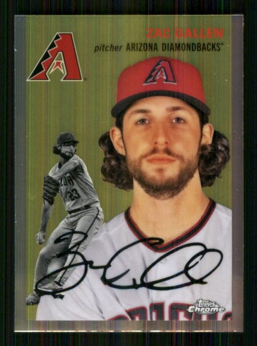 2023 Topps Chrome Platinum Anniversary Zac Gallen #196 card