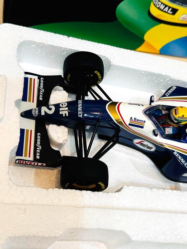 MINICHAMPS 1/18 Ayrton Senna Williams FW16 1994 F1 with Box - Picture 3 of 7