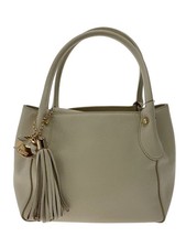 BARCOS Handbag Leather WHT