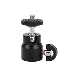 Mini 1/4" 360 Swivel Ball Head Screw Tripod DSLR Ballhead Stand For Camera .t2