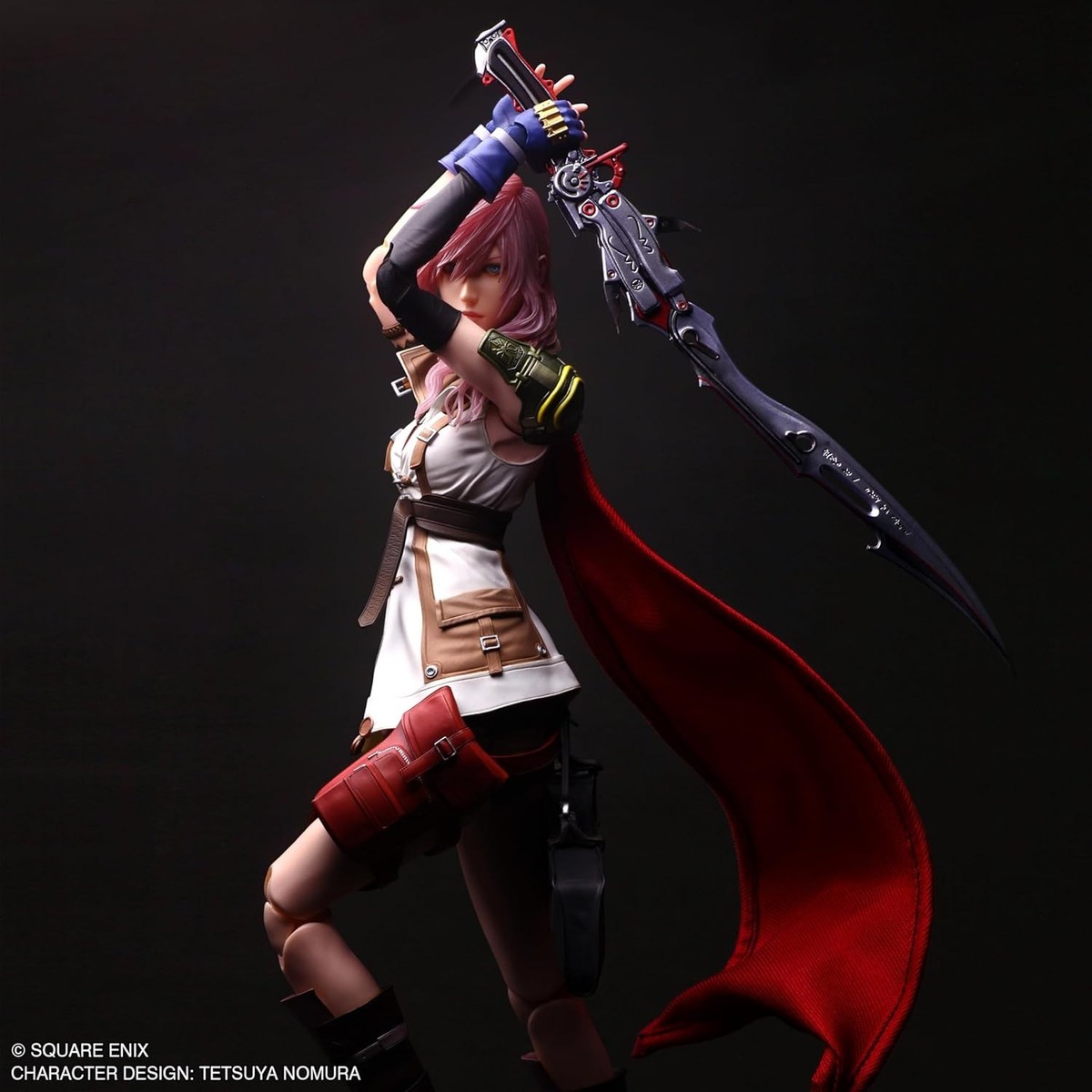 Square Enix Final Fantasy VIII PLAY ARTS SHIN Figure Lightning FF