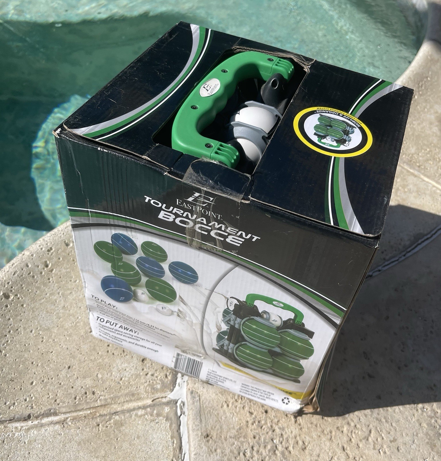 Bocce Ball Set- Features Deluxe Carry Case, Outdoor Fun