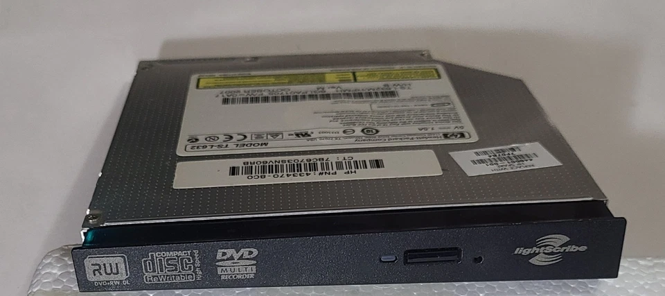HP Pavilion DV6000 DV6500 CD-R CDRW Burner Writer DVD ROM Player Drive NEW - Image 3 of 3