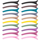 MELLIEX 20 Stück Haarspangen, Abteilklammern Friseur Combi-Clip Haarclips Damen 