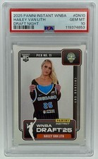 2025 Panini Instant WNBA Draft Hailey Van Lith #DN-10 RC Sky PSA 10