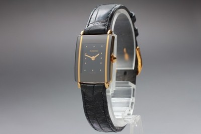 Near Mint] RADO Diastar 153.0383.3 Black Dial Quartz Women's Watch