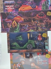 MOTU Origins HERO VEHICLE SQUADRON – Talon Fighter, Stridor, Ground Ripper & Mek