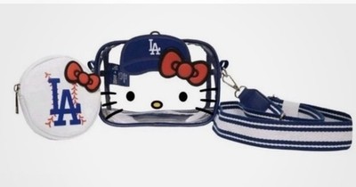 Dodgers Hello Kitty Crossbody Bag SGA 8/5/25 | eBay