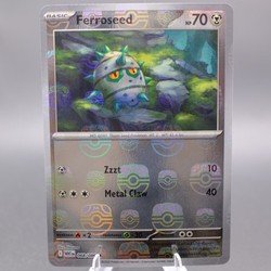 Ferroseed 068/086 White Flare Master Ball Pattern