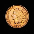 1890 Indian Head Cent  BU