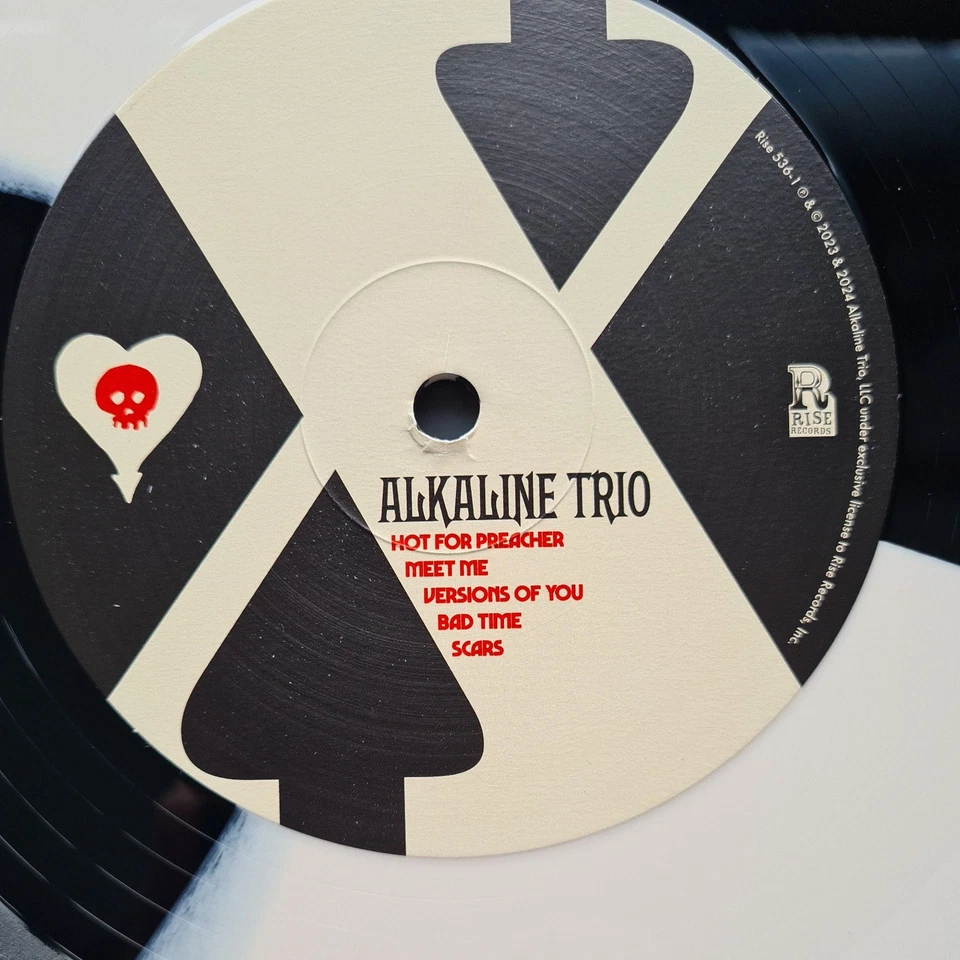 Alkaline Tro Blood Hair and Eyeballs LTD edition Black & Bone bowtie vinyl rare  - Image 4 of 4