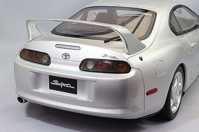 Kyosho Samurai 1/12 Toyota Supra A80 RZ Silver Resin Model