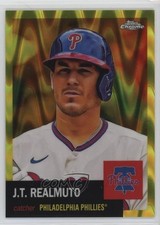 2022 Chrome Platinum Anniversary Yellow RayWave Refractor 48/250 JT Realmuto sy5