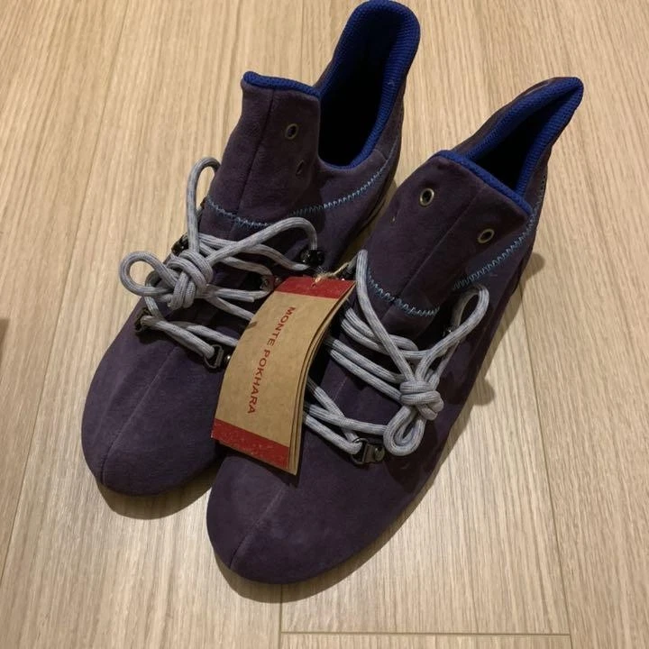 ASICS Scarpe Onitsuka Tiger Uomo Monte Pokhara Viola Scamosciato 8.5US mai usate