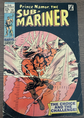 Sub-Mariner #11 (Marvel Comics March 1969)