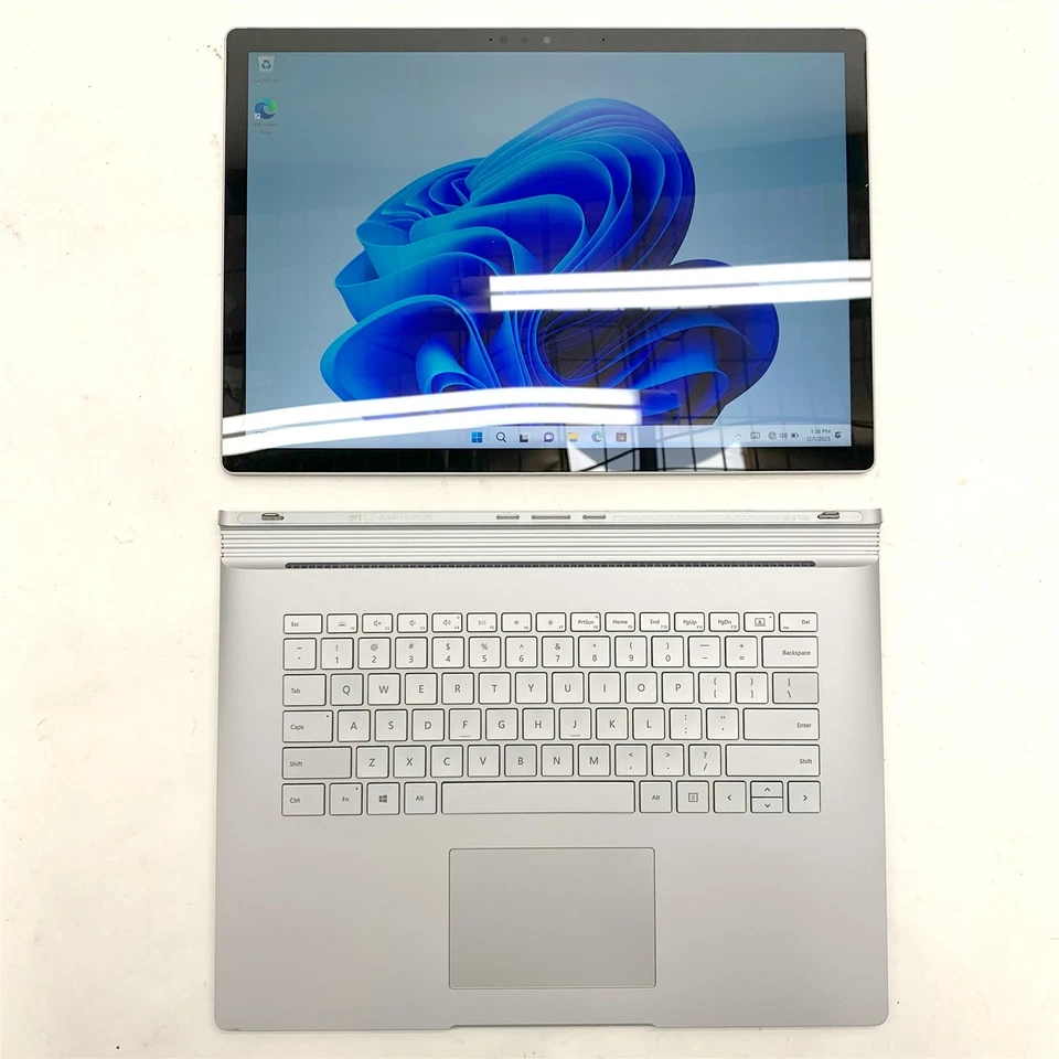 Microsoft Surface Book 3 1899 15" Touch i7-1065GU 1.3 GHz 32GB 512GB Win 11 Fair - Image 2 of 4