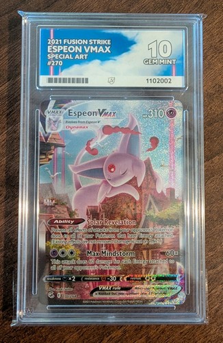Espeon VMAX graded ACE 10 for sale on eBay