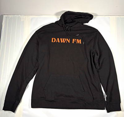 Official The Weeknd XO ''Dawn FM'' Concert / Tour Pullover Hoodie - Black Men s L