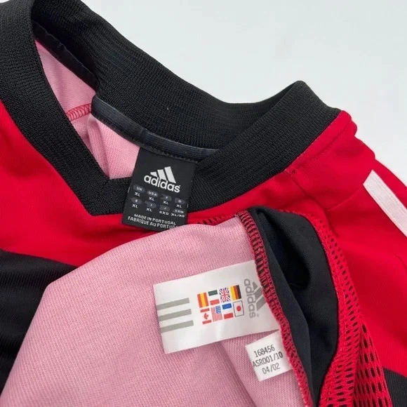 Bervatov #9 Bayern Leverkusen 2002/2003/2004 Home ORIGINAL Adidas VTG Jersey XL - Image 4 of 4