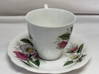 Vintage Jason Fine Bone China England Teacup & Saucer Set Hellebores Flowers — photo 6
