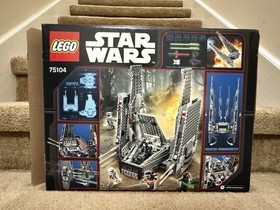 LEGO Star Wars: Kylo Ren's Command Shuttle (75104) Open Box With 7 Sealed Bags.