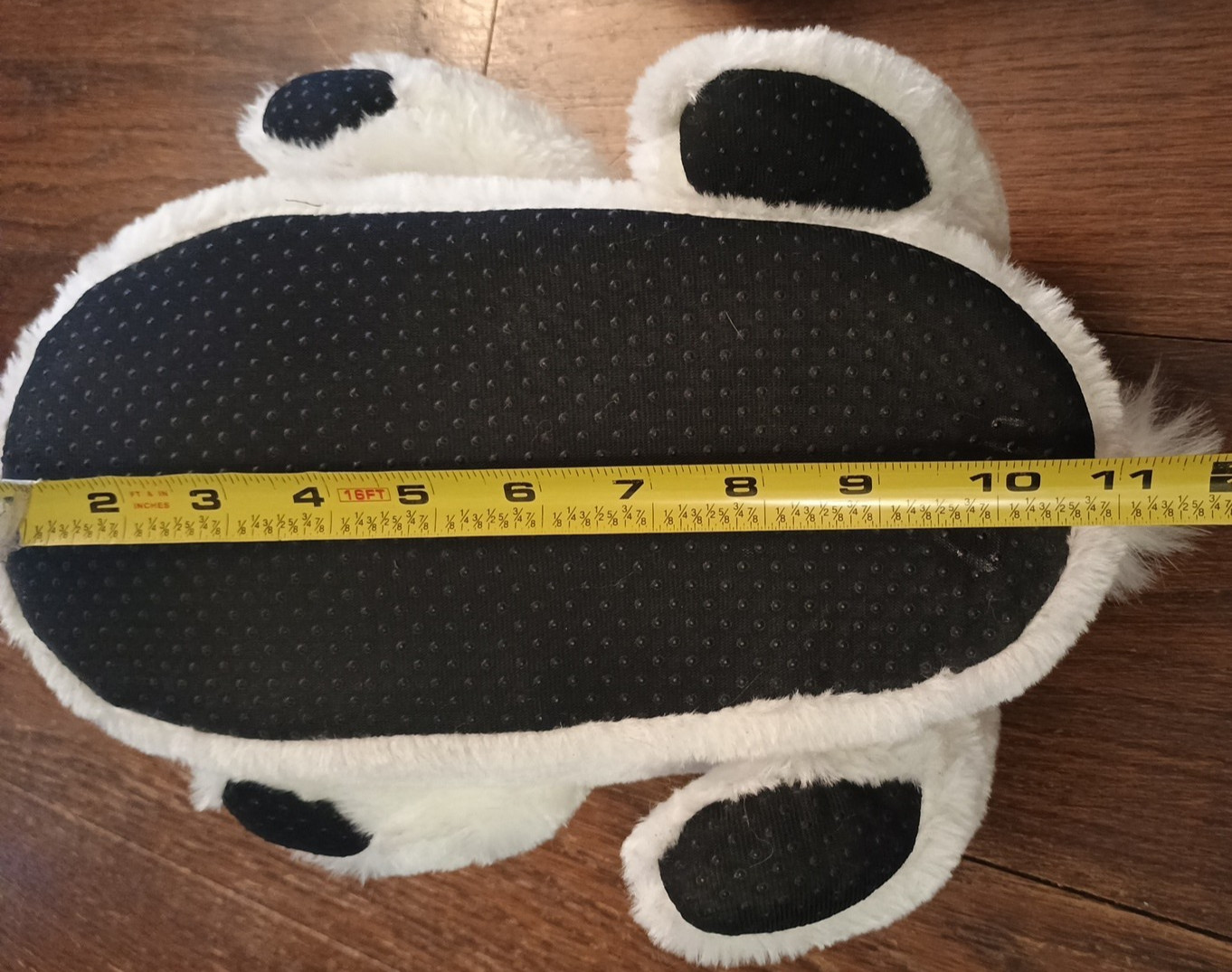 Vtg Monty Python Killer Rabbit plush SLIPPERS Big… - image 13