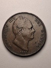 1831 Great Britain William IV One Penny (Excellent Condition)