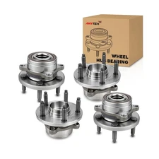 Anytek 4Pcs Front & Rear Wheel Bearing and Hub Assembly for Ford Explorer 201...