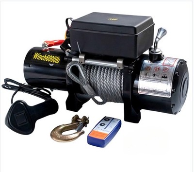 Electric Winch Vehicle-Mounted Winch Self-Rescue Car Winch Electric Hoist Winc