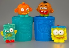 The Trash Pack Series 3 Wave 1 Figures W/Bins Set Of 6 The Grubz Team Moose