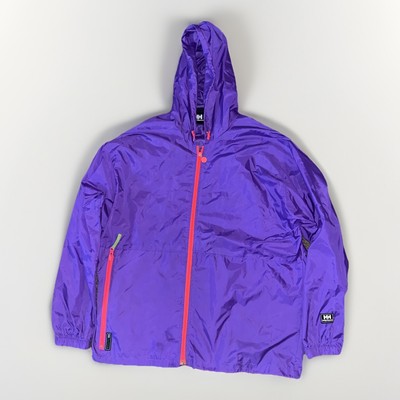 Helly Hansen Packpable Purple 100% Nylon Jacket Adult Size Large