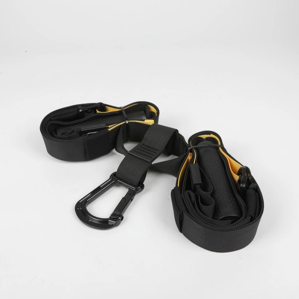 (P3) Correas de suspensión Pro, correas de entrenamiento de peso corporal, entrenamiento interior/exterior Foto 4 de 4