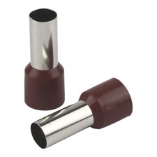 20pcs 4 Gauge Wire Ferrule Amplifier Power Ground AWG4 Tin Copper Amp Ferrules